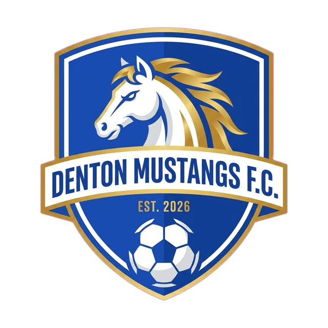 Denton Mustangs FC logo